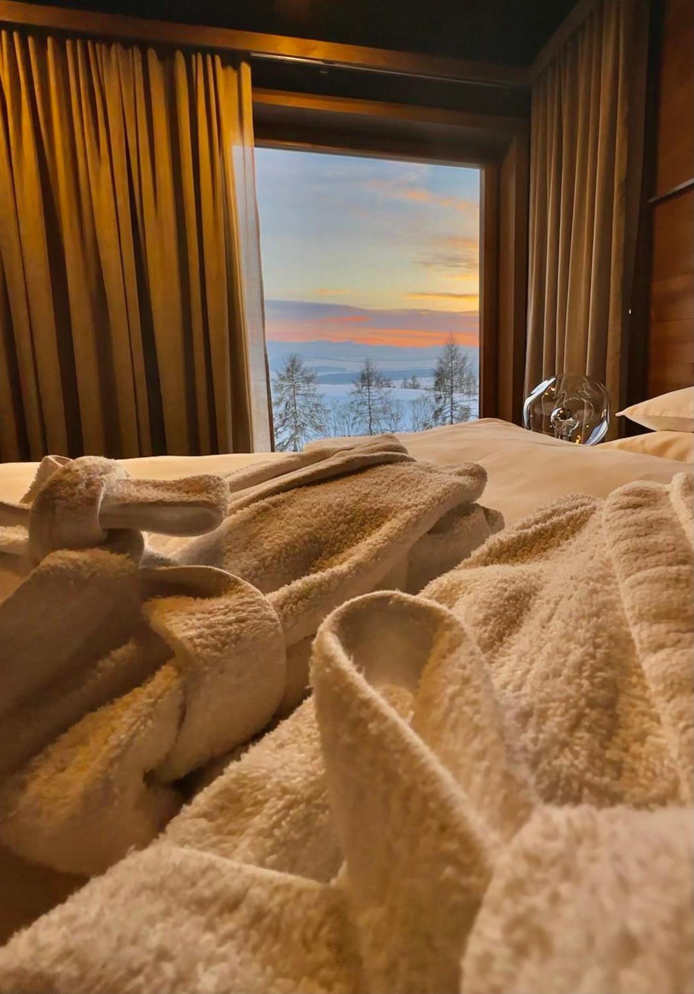 Koza U Woza Wypocznij W Gorach W Rytmie Slow Drewniany Dom Premium Z Widokiem Na Panorame Tatr Ecospa Strefa Fitness Zielona Farma Warsztaty (Adults Only) Szlembark Esterno foto