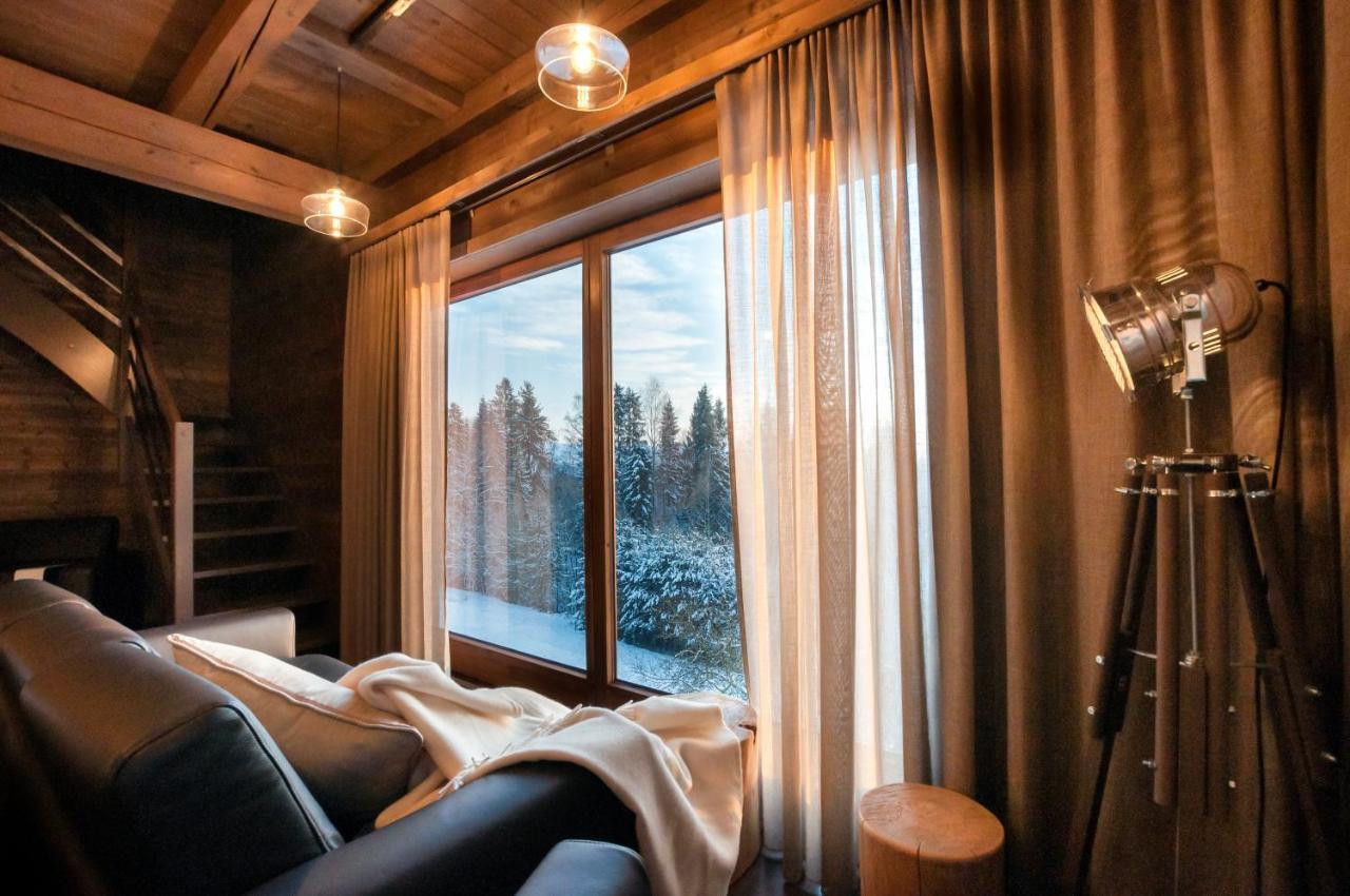 Koza U Woza Wypocznij W Gorach W Rytmie Slow Drewniany Dom Premium Z Widokiem Na Panorame Tatr Ecospa Strefa Fitness Zielona Farma Warsztaty (Adults Only) Szlembark Esterno foto